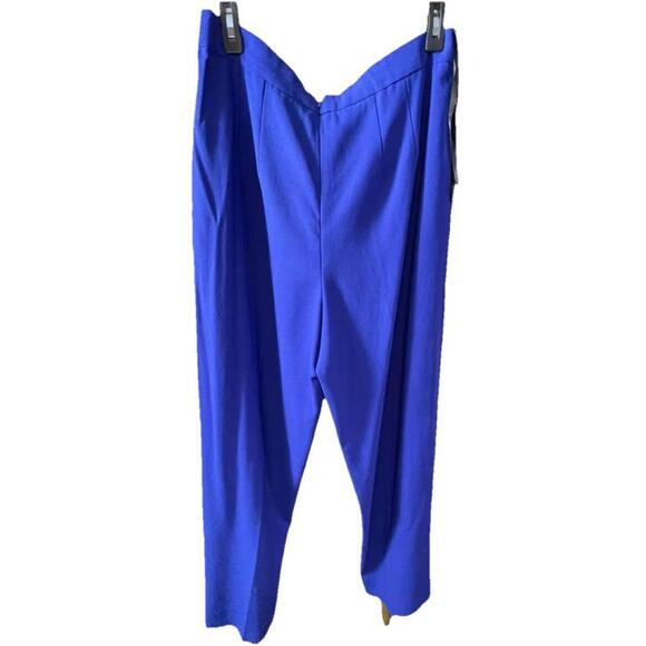 Liz Claiborne Women’s Size 12 Royal Blue Dress Pant - Picture 3 of 5